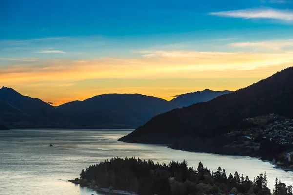 Queenstown Nuova Zelanda Città Dell Avventura Della Natura — Foto Stock