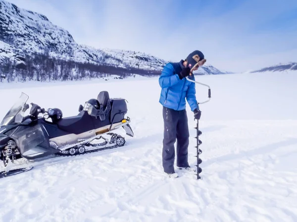 Kirkenes Noruega Uma Cidade Incrível Para Turismo Europa — Fotografia de Stock