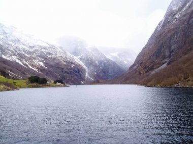 Bergen Norveç'te. Avrupa'nın inanılmaz fiyortları.