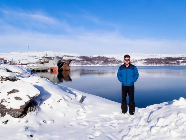 Kirkenes w Norwegii, niesamowite miasto dla turystyki. — Zdjęcie stockowe