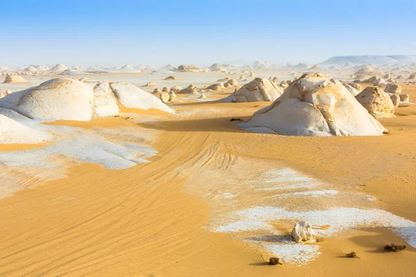 Desierto Blanco Farafra Sahara Egipto África — Foto de Stock