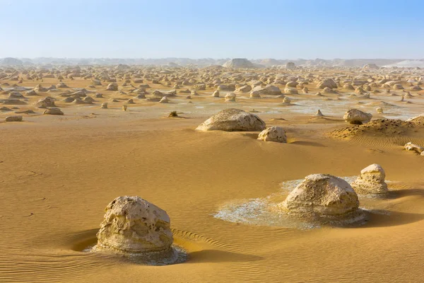 Desierto Blanco Farafra Sahara Egipto África — Foto de Stock