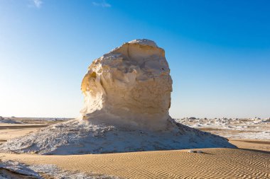 Mısır Sahrası 'ndaki Farafra' daki Beyaz Çöl..