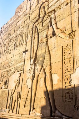 Kom Ombo, Aswan, Mısır'da bulunan Tapınağı.