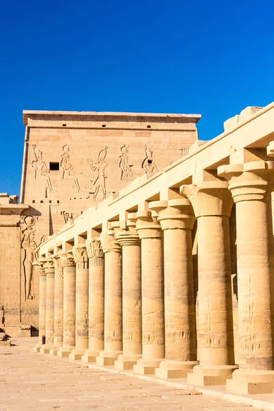 Templo Philae en Asuán en el Nilo en Egipto —  Fotos de Stock