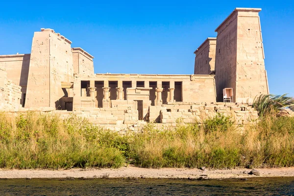 Templo Philae en Asuán en el Nilo en Egipto — Foto de Stock