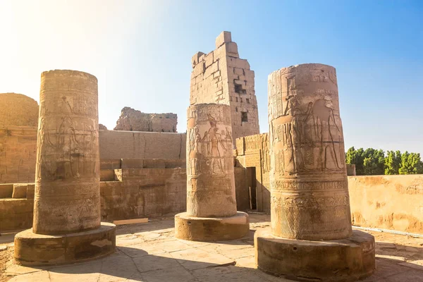 Kom Ombo, Aswan, Mısır'da bulunan Tapınağı. — Stok fotoğraf