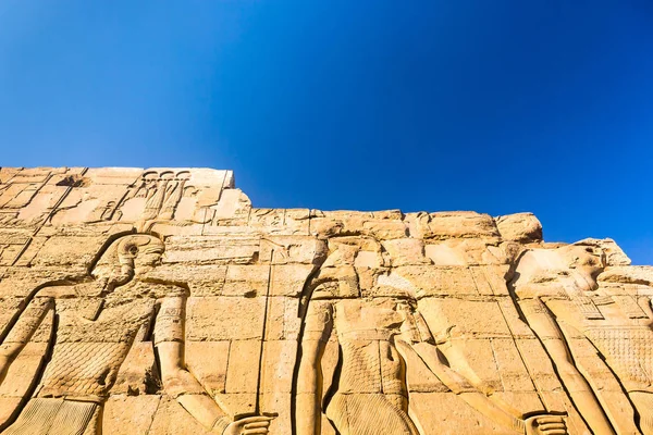 Templet i kom Ombo, ligger i Aswan, Egypten. — Stockfoto