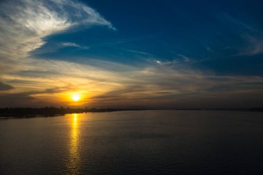 Mısır 'da Nil Nehri.   