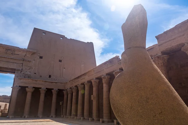 Horus 사원, Edfu 이집트 — 스톡 사진