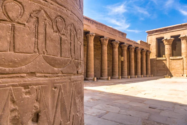 Horus 사원, Edfu 이집트 — 스톡 사진