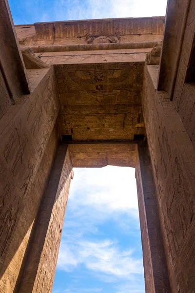 Horus Tapınağı, Edfu, Mısır — Stok fotoğraf