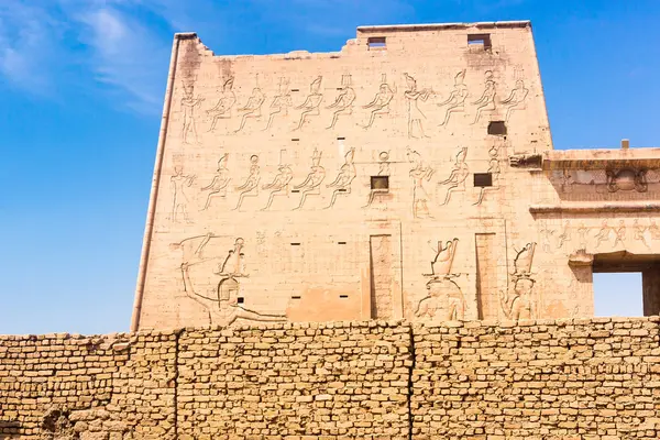 Horus Tapınağı, Edfu, Mısır — Stok fotoğraf