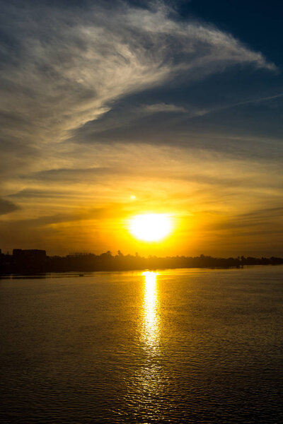 Нил в Египте.   