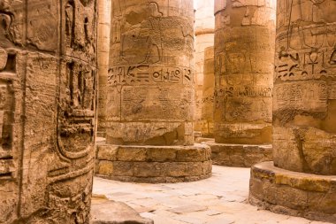 Luksor Tapınağı, Karnak, Mısır.