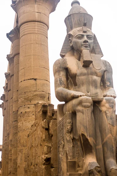 De tempel van Luxor, Karnak, Egypte. — Stockfoto