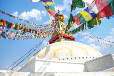 Boudhanath stupa in Kathmandu, Nepal