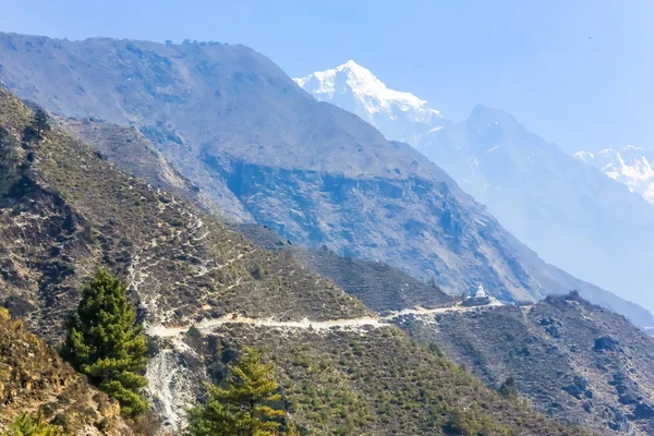 Trekking al campo base dell'Everest in Nepal — Foto Stock