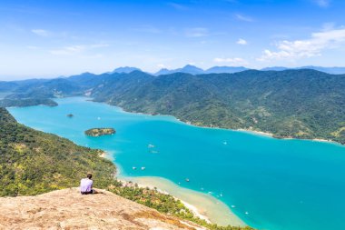 Saco do Mamangua, a tropical fiord in Paraty, Rio de Janeiro, Br