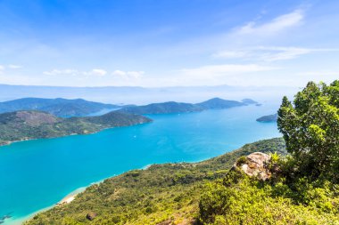 Saco do Mamangua, a tropical fiord in Paraty, Rio de Janeiro, Br