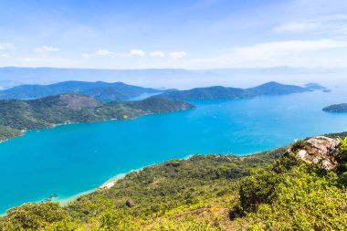 Saco do Mamangua, a tropical fiord in Paraty, Rio de Janeiro, Br