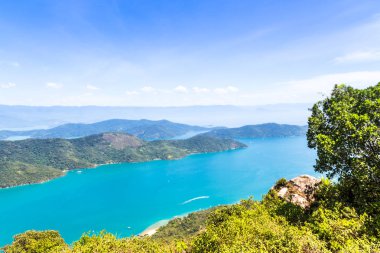 Saco do Mamangua, a tropical fiord in Paraty, Rio de Janeiro, Br