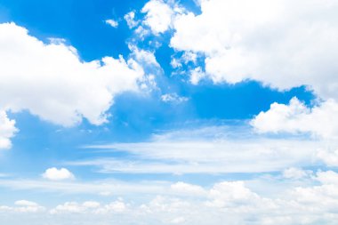 bulutlu mavi gökyüzü arkaplanı.