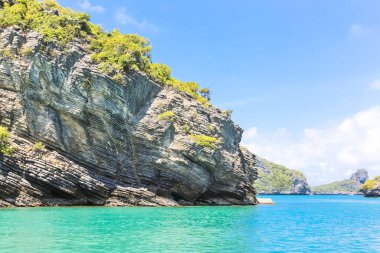 Angthong ulusal deniz parkı, koh Samui, Suratthani, Tayland. Asya.