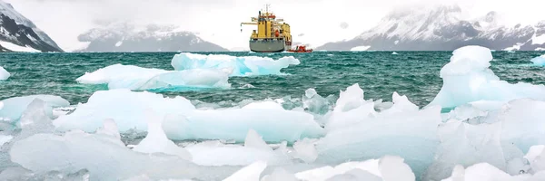 Krásná krajina a scenérie v Antarktidě — Stock fotografie