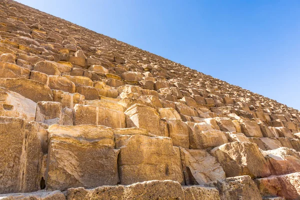 Les pyramides de Gizeh en Egypte — Photo