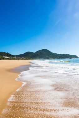 Beach in Balneario Camboriu, Santa Catarina, Brazil. Estaleirinh