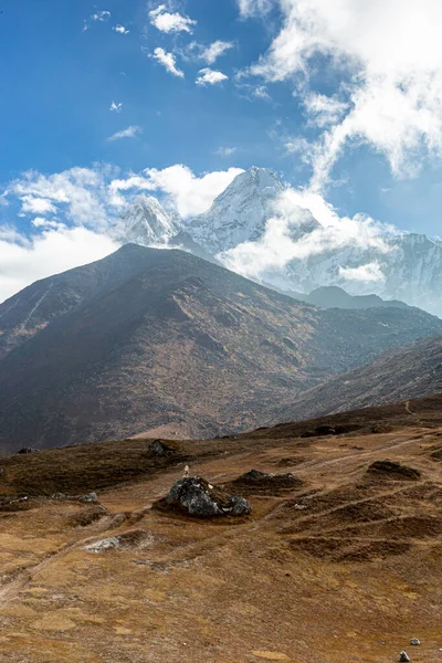 Monte Ama Dablam. Campo Base Trekking Everest. Nepal . — Foto Stock