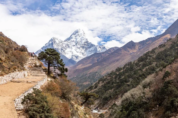 Trekking Everest Base Camp. Nepal. — Foto de Stock