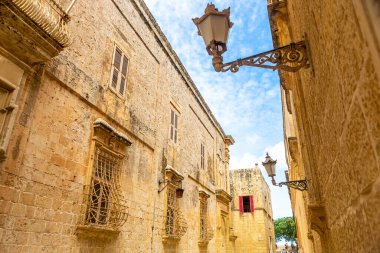 Malta, Mdina katedralinin eski kalesi. Avrupa.