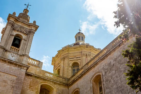 Insel Malta Malta Januar 2012 Stadtansichten Von Mdina Der Ehemaligen — Stockfoto