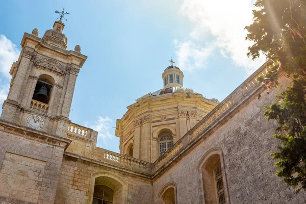 Malta Das Schöne Mdina Die Ehemalige Hauptstadt Insel Malta — Stockfoto