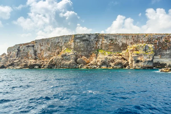 Comino Adası Ndaki Mavi Göl Malta — Stok fotoğraf