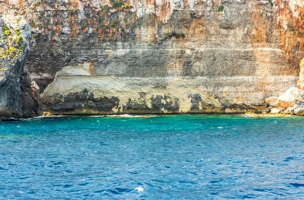 Blauwe Lagune Het Eiland Comino Malta — Stockfoto