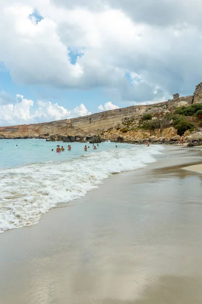 Malta Paradise Bay Península Marfa Isla Malta —  Fotos de Stock