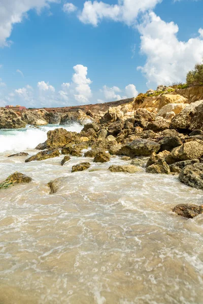 Malta Paradise Bay Marfa Peninsula Island Malta — Stock Photo, Image