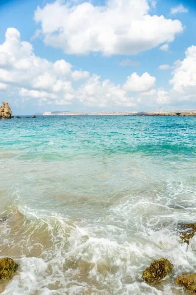 Malta Paradise Bay Marfa Peninsula Island Malta — Stock Photo, Image