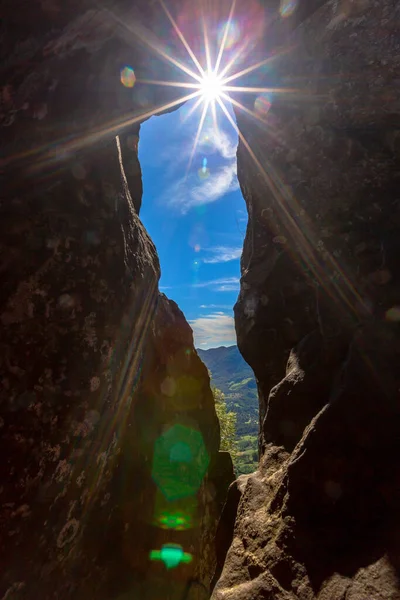 Pedra Bau Pico Montaña Rocosa Sao Bento Sapucai Brasil América —  Fotos de Stock