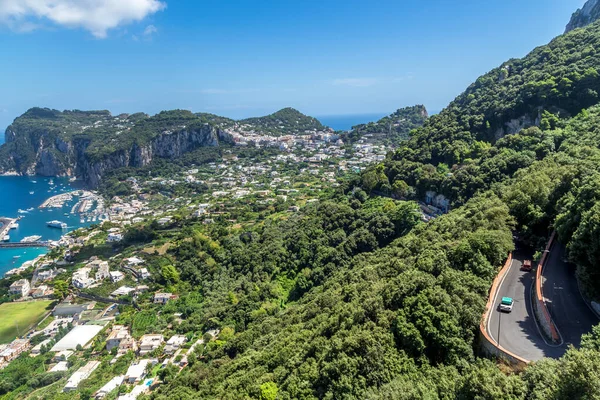 Pulau Capri Musim Panas Yang Indah Italia — Stok Foto