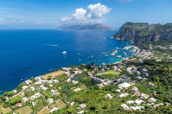 Capri Ostrov Krásném Letním Dni Itálii — Stock fotografie