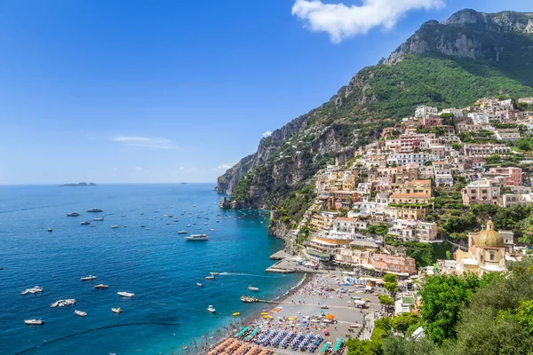 Positano Amalfi Coast Campania Sorrento Italia — Fotografia de Stock