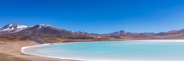 Atacama Çölü, Şili. Salar Aguas Calientes. Tuyacto Gölü. Güney Amerika.