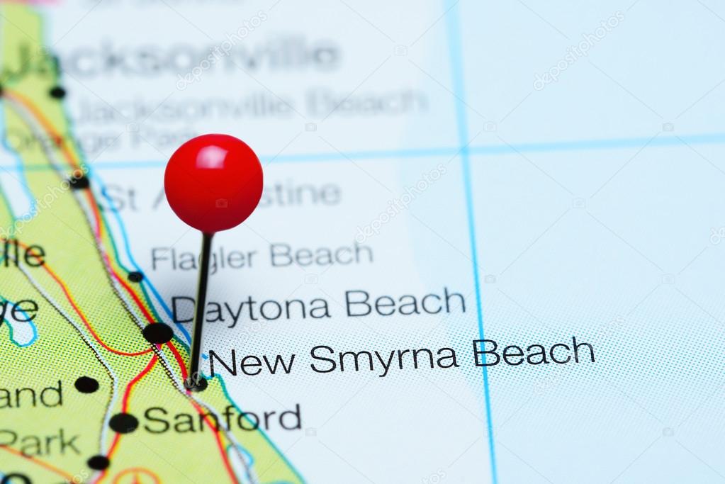 New Smyrna Beach Pinned On A Map Of Florida Usa Stock Photo Image By C Dk Photos New Smyrna Beach Pinned On A Map Of Florida Usa Stock Photo Image By C Dk Photos