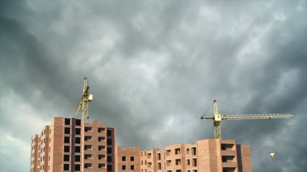 Construção completa time-lapse — Vídeo de Stock