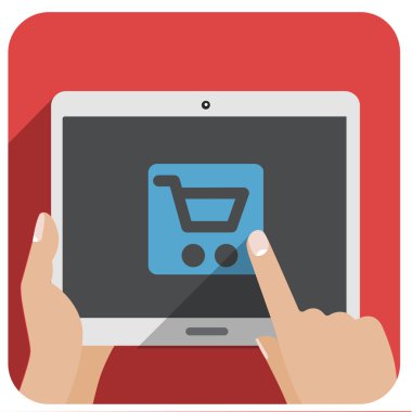 vektör simge Tablet çizimler