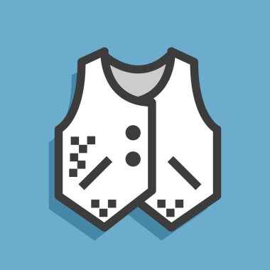 simge Tekstil ceket beyaz